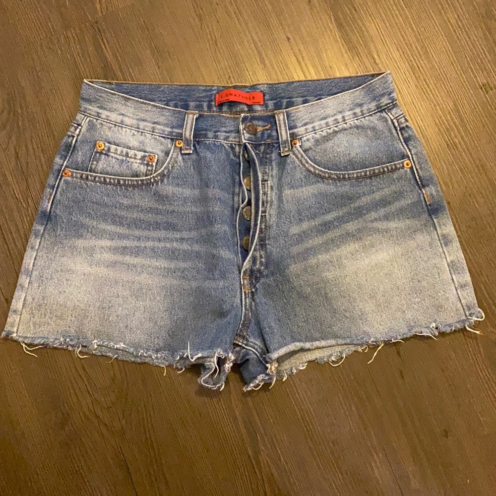 Signature8 High Waisted Jean Shorts